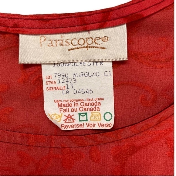 VINTAGE 90’s ombré paisley floral maxi dress with side slit - Picture 7 of 9